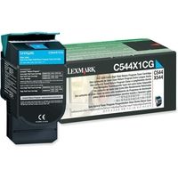 Lexmark C544X1CG - Cyan - Toner - Extra hohe Kapazität