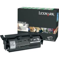 Lexmark X651H11E - Schwarz - Toner - Hohe Kapazität