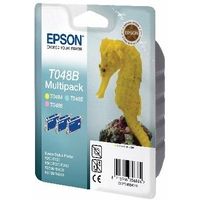 Epson T048B (T048B4010) Druckerpatrone - Gelb/Hellcyan + Magenta
