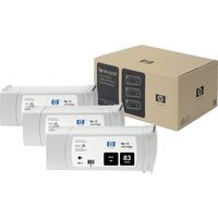 HP 83 (C5072A) Druckerpatrone - 3x UV schwarz - Multipack