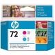 HP 72 (C9383A) - Magenta + Cyan - Druckkopf