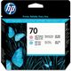 HP 70 (C9405A) - Hellcyan + Hellmagenta - Druckkopf