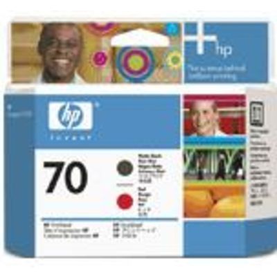 HP 70 (C9409A) - Schwarz+Rot - Druckerpatrone
