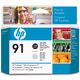 HP 91 (C9463A) - Fotoschwarz + -hellgrau - Druckerpatrone