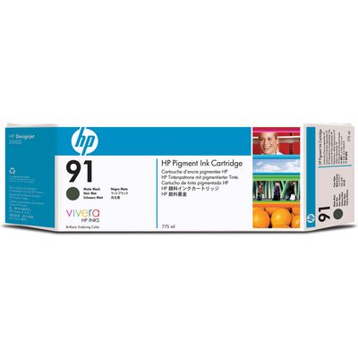 HP 91 (C9464A) - Mattschwarz - Druckerpatrone