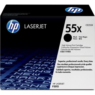 HP 55X (CE255X) - Schwarz - Toner - Hohe Kapazität