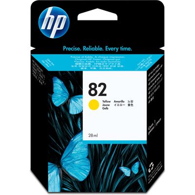 HP 82 (CH568A) - Gelb - Druckerpatrone