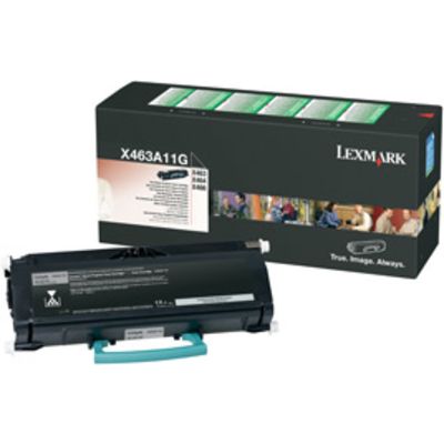 Lexmark X463A11G - Schwarz - Toner