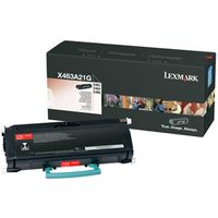 Lexmark X463A21G - Schwarz - Toner