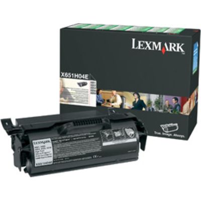 Lexmark X651H04E - Schwarz - Toner - Hohe Kapazität