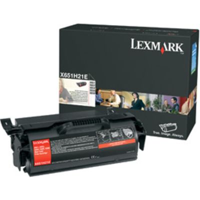 Lexmark X651H21E - Schwarz - Toner - Hohe Kapazität
