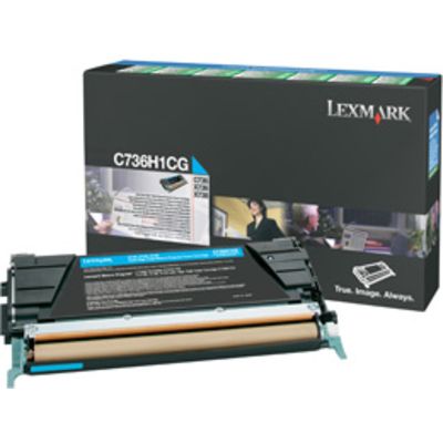 Lexmark C736H1CG - Cyan - Toner - Hohe Kapazität