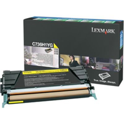 Lexmark C736H1YG - Gelb - Toner - Hohe Kapazität