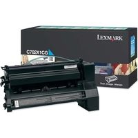 Lexmark C782X1CG - Cyan - Toner - Extra hohe Kapazität