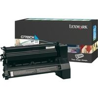 Lexmark C7700CH - Cyan - Toner - Hohe Kapazität