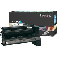 Lexmark C7720CX - Cyan - Toner - Extra hohe Kapazität