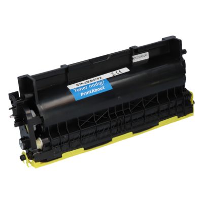Toner kompatibel mit Brother TN-2000 XL - Schwarz - Extra hohe Kapazität