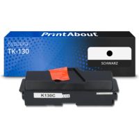 Toner kompatibel mit Kyocera TK-130 - Schwarz