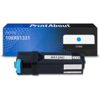 Toner kompatibel mit Xerox 106R01331 - Cyan