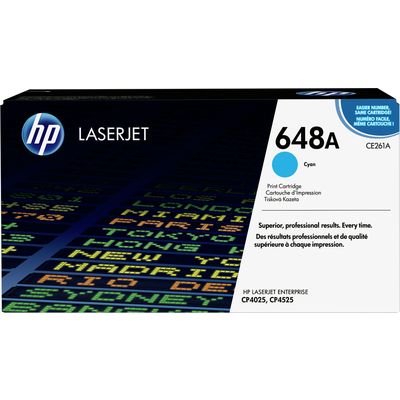 HP 648A (CE261A) - Cyan - Toner