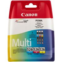 Canon CLI-526C/M/Y - 3-farbig - Druckerpatrone - Multipack