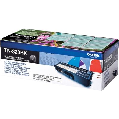 Brother TN-328BK - Schwarz - Toner - Extra hohe Kapazität
