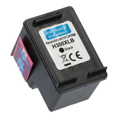 Druckerpatrone kompatibel mit HP 300XL (CC641EE) - Schwarz - Hohe Kapazität