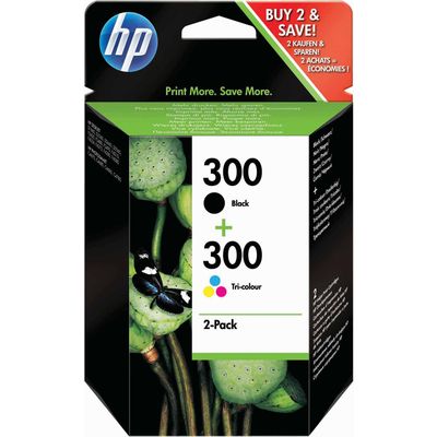 HP 300 (CN637EE) - Schwarz + 3 Farben - Druckerpatrone - Multipack