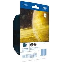 Brother LC-1100BKBP2 Druckerpatrone - 2x Schwarz - Multipack