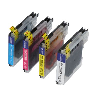 Druckerpatrone kompatibel mit Brother LC-985VALBP - 4-farbig - Multipack