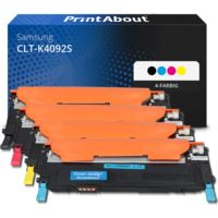 Toner kompatibel mit Samsung CLT-K4092S (SU138A) - 4-farbig - Multipack