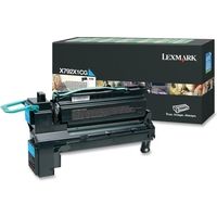 Lexmark X792X1CG - Cyan - Toner - Extra hohe Kapazität