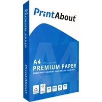 PrintAbout Premium A4-Papier 1 Packung (500 Blatt)