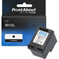 Druckerpatrone kompatibel mit HP 901XL (CC654AE) - Schwarz - Hohe Kapazität