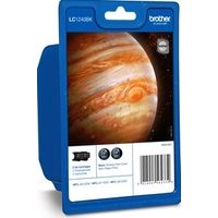 Brother LC-1240BKBP2 Druckerpatrone - 2x Schwarz - Multipack