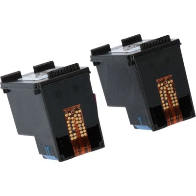 Druckerpatrone kompatibel mit HP 300XL (D8J43AE) - 2-pack - Schwarz - Hohe Kapazität - Multipack