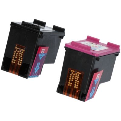 Druckerpatrone kompatibel mit HP 300XL (CC641EE) - Schwarz + 3 Farben - Hohe Kapazität - Multipack
