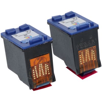 Druckerpatrone kompatibel mit HP 28 (C8728A) - 2x 3-Farben - Multipack