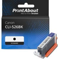 Druckerpatrone kompatibel mit Canon CLI-526BK - Schwarz