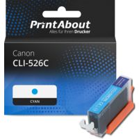 Druckerpatrone kompatibel mit Canon CLI-526C - Cyan