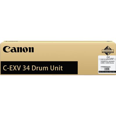 Canon C-EXV 34 BK (3786B003) - Schwarz - Trommel