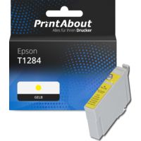 Druckerpatrone kompatibel mit Epson T1284 - Gelb