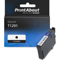 Druckerpatrone kompatibel mit Epson T1291 - Schwarz