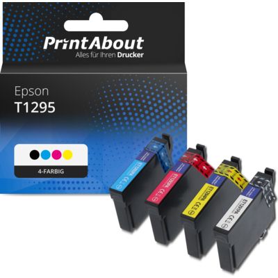 Druckerpatrone kompatibel mit Epson T1295 - 4-farbig - Multipack