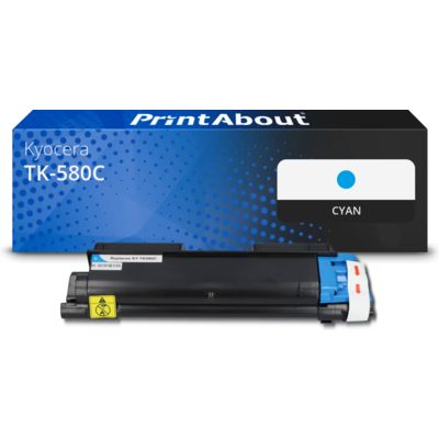 Toner kompatibel mit Kyocera TK-580C - Cyan