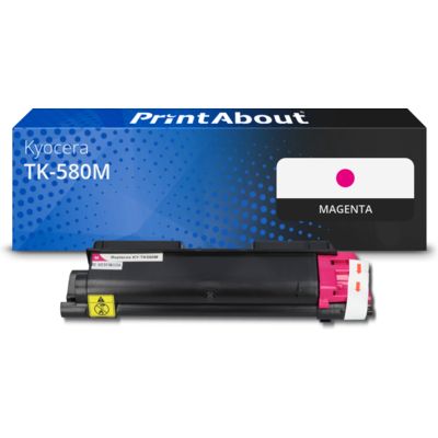 Toner kompatibel mit Kyocera TK-580M - Magenta