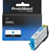 Druckerpatrone kompatibel mit HP 920XL (CD972AE) - Cyan - Hohe Kapazität