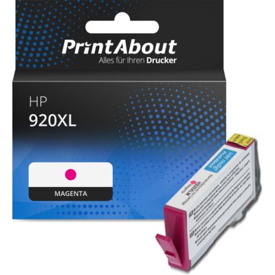 Druckerpatrone kompatibel mit HP 920XL (CD973AE) - Magenta - Hohe Kapazität