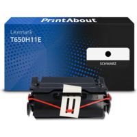 Toner kompatibel mit Lexmark T650H11E - Schwarz - Hohe Kapazität