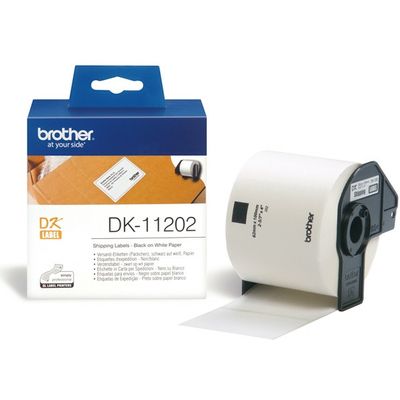 Brother DK-11202 - (62 mm x 100 mm) - Schwarz auf weiß - Etikett